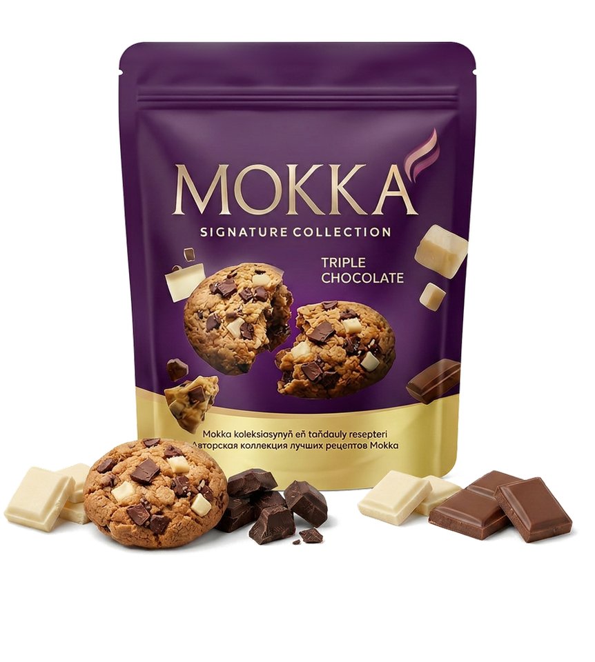 Печенье MOKKA Triple Chocolate
