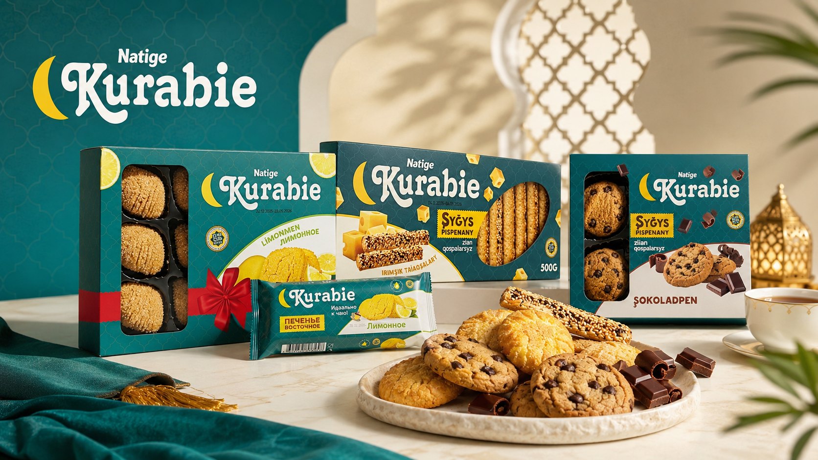 Natige Kurabie. Восточное печенье Natige Kurabie